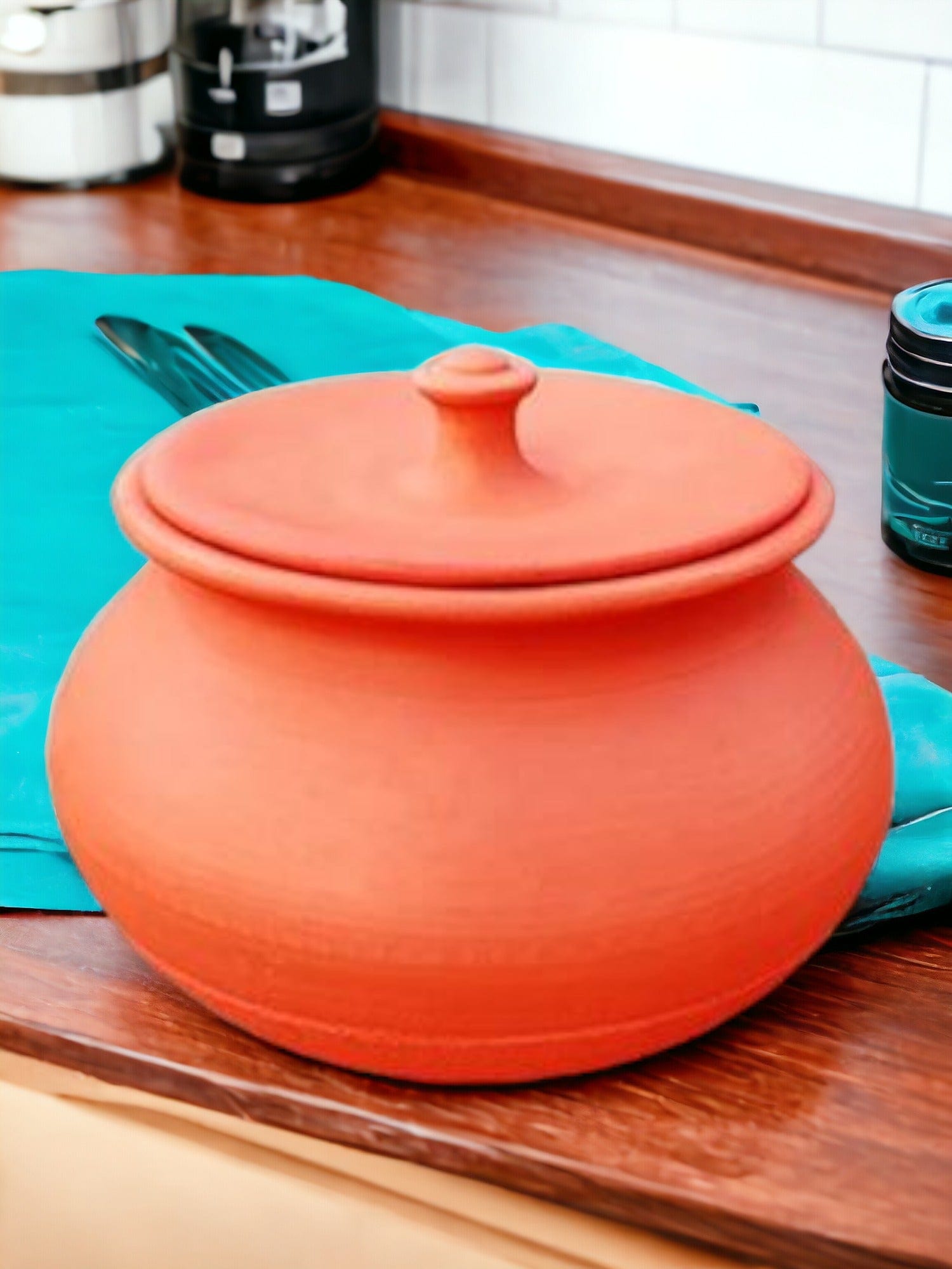 Buy Clay Handi – Tamas Handcrafted Terracotta Pot for Traditional Cooking